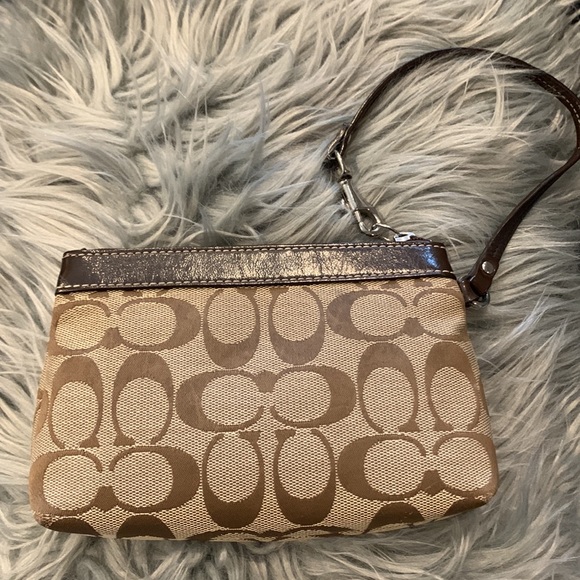 Coach Signature Small Wristlet - Picture 2 of 3